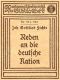 [Gutenberg 48340] • Reden an die deutsche Nation